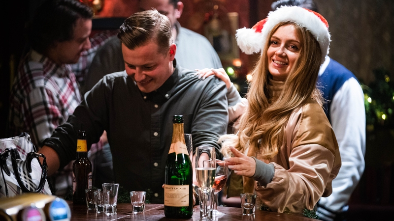 Aaron and Tiffany in upcoming scenes on EastEnders