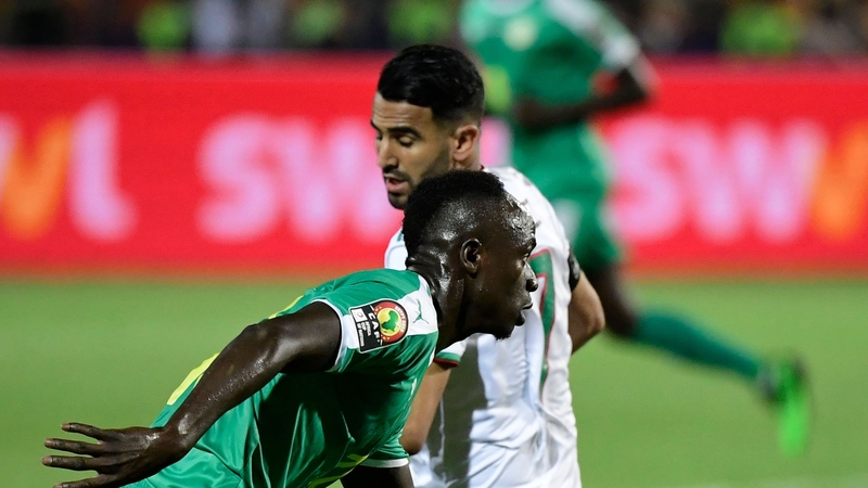 Senegal's Sadio Mane and Algeria's Riyad Mahrez met in the 2019 ACN final