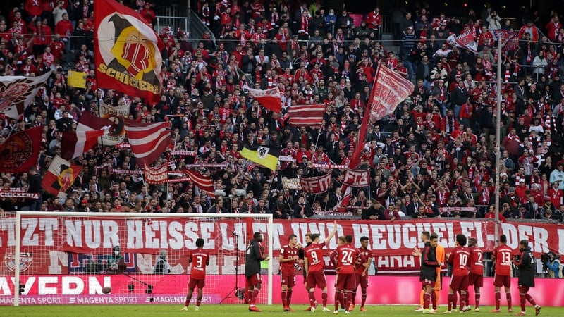 There'll be no fans at the Allianz Arena for the Champions League group match