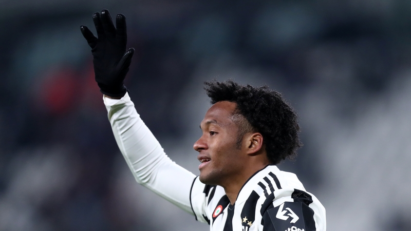 Cuadrado scored directly from a corner