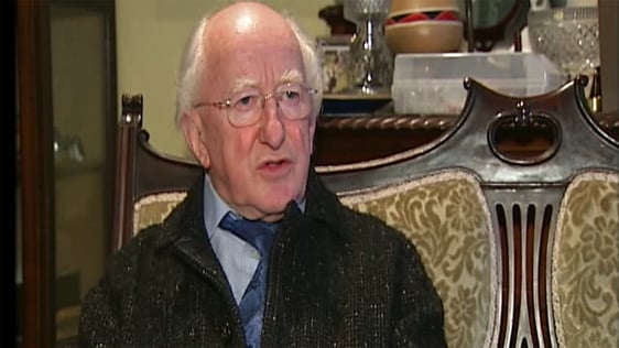 Michael D Higgins reacts to the execution of Saddam Hussein (2006)
