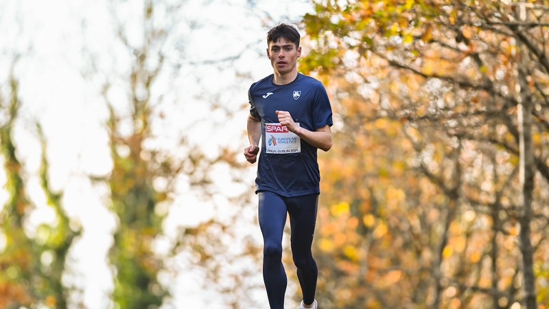 Darragh McElhinney trains at Abbotstown this week before Sunday's event