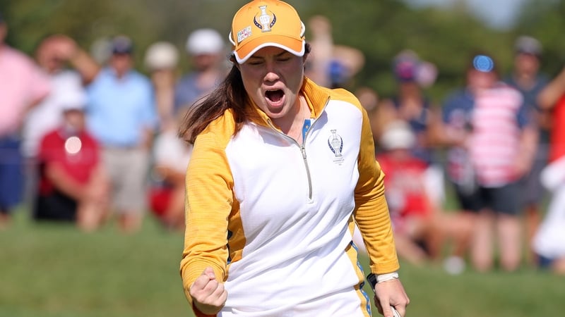 Maguire was the first Irish golfer to compete for Team Europe at the Solheim Cup