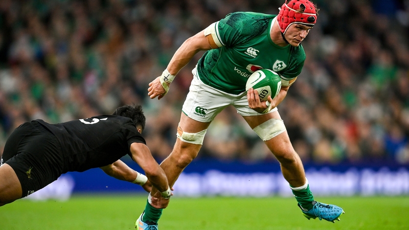 Josh van der Flier has upped his game over the last year