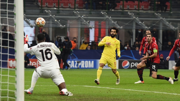 Mo Salah was among the goals for Liverpool once again