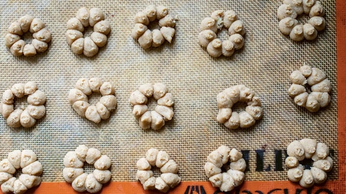 This festive batch of cookies will keep you going for a while.