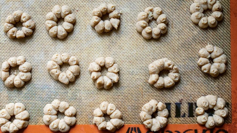 This festive batch of cookies will keep you going for a while.