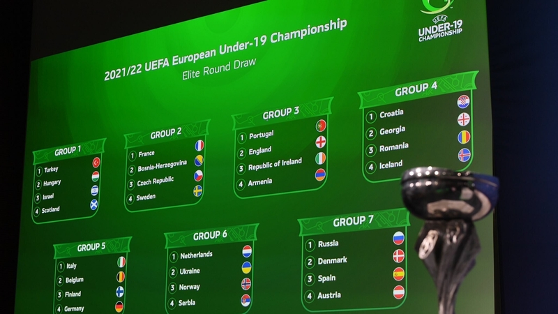 The Republic of Ireland Under-19 team face a tough task