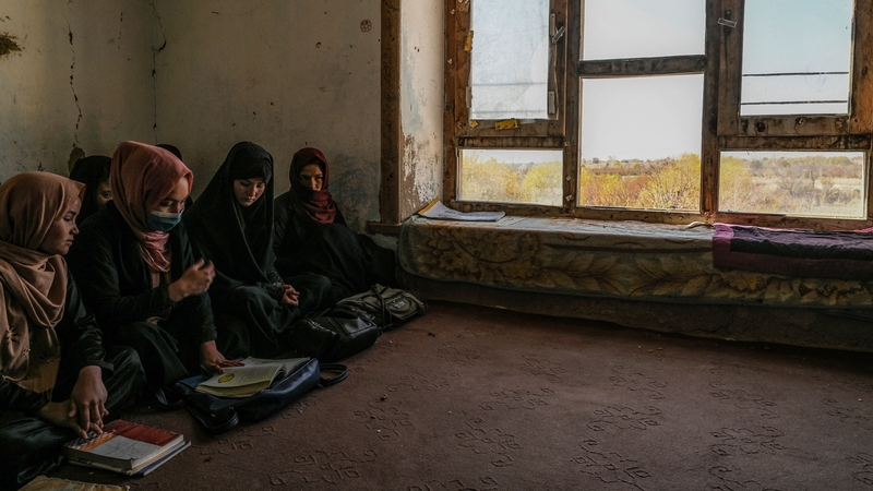 Women and girls have complained of being excluded from work and school since the Taliban took power in August