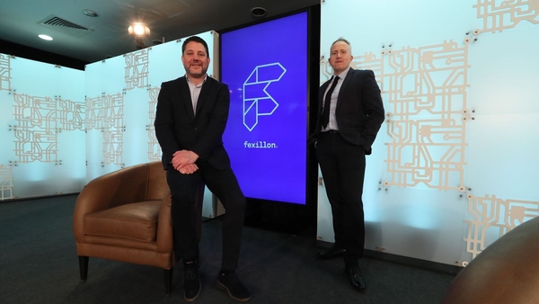 George Harold and Kieran Beggan , co-founders and CEO of Fexillion