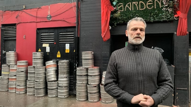 John Styles, general manager of The Secret Garden nightclub in Cork