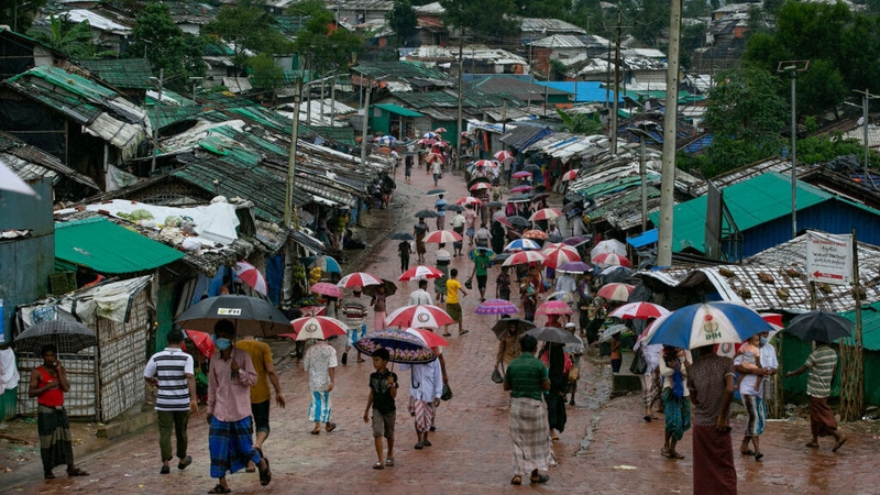 The complaint has been made by young people who live in Cox's Bazar refugee camp in Bangladesh