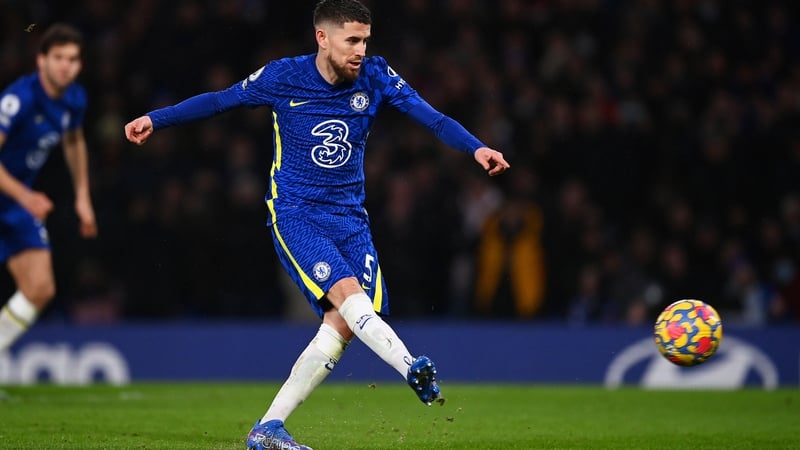 Jorginho score two of the game's three penalty kicks