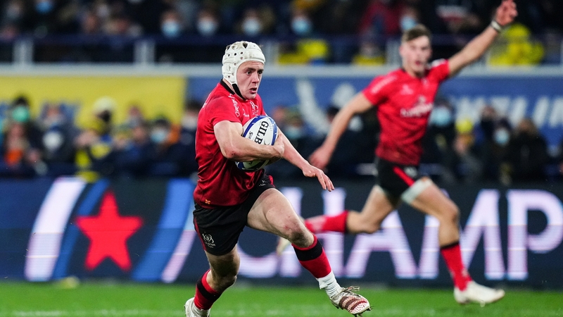 Michael Lowry makes a break during the victory away to Clermont