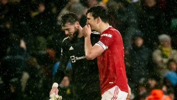 Harry Maguire was left to rue United's 16-day break