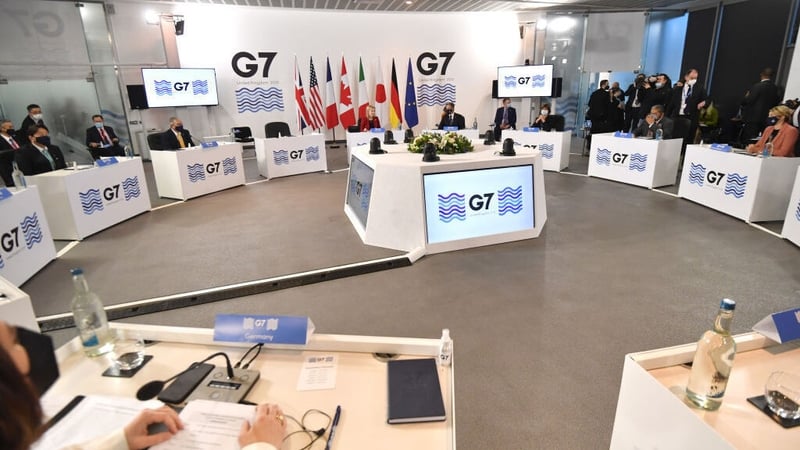 G7 delegates said they were united in their condemnation of Russia's military build-up near Ukraine