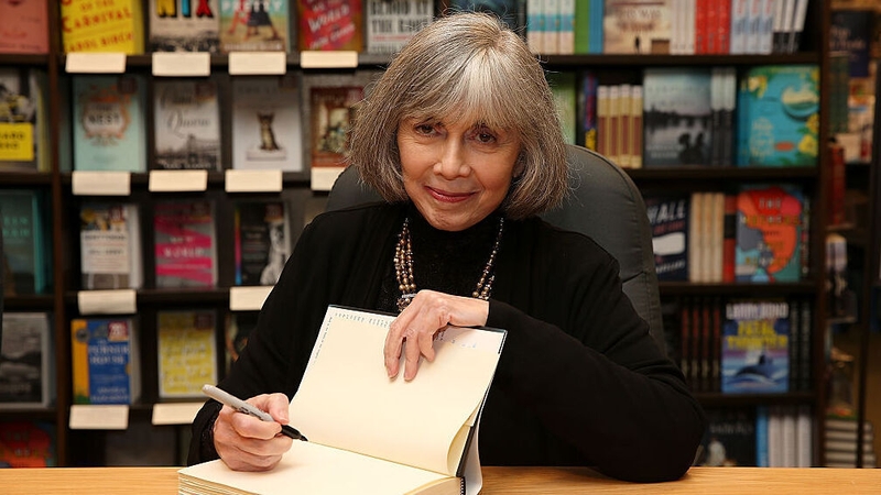 Anne Rice wrote dozens of books, many of them in the 'Vampire' series (file pic)