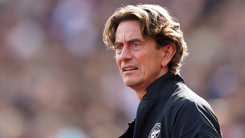 Frank saw his side's clash with Manchester United go under on Tuesday as the UK deals with the Omicron variant