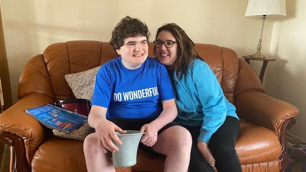 Lourdes Sanchez and her 16-year-old son Conor