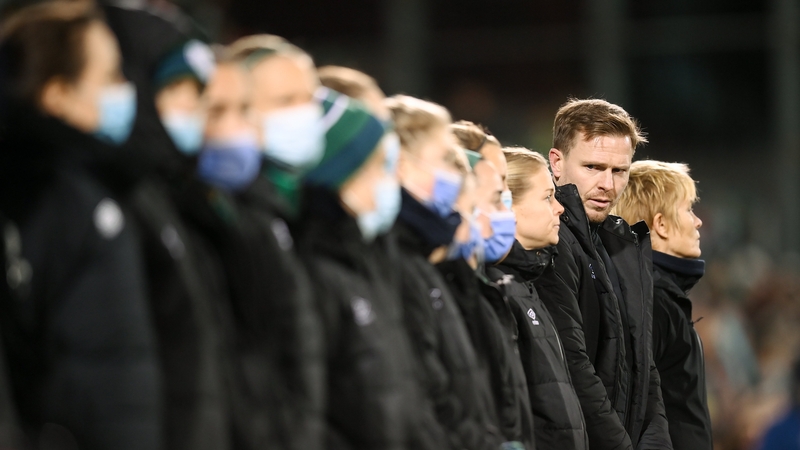 Republic of Ireland assistant manager Tom Elmes ahead of the draw against Slovakia at Tallaght Stadium
