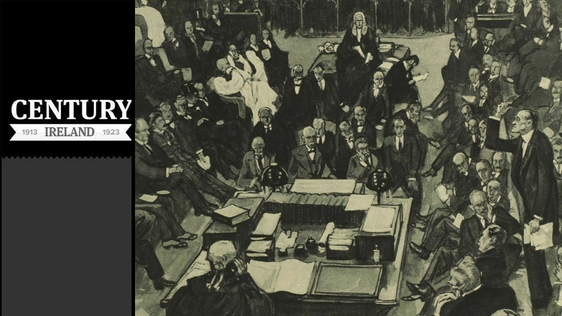 Century Ireland Issue 220 - Edward Carson speaking during the debate in the House of Lords Photo: I…