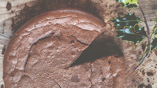 River Cottage's chestnut and chocolate cake