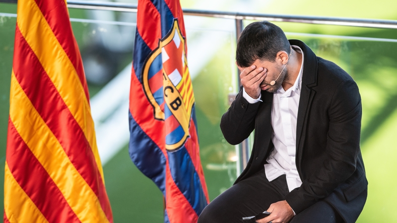 Sergio Aguero made his professional debut in 2003 after just turning 15