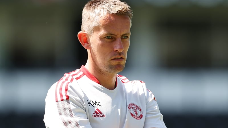 Kieran McKenna had been with Manchester United since 2016