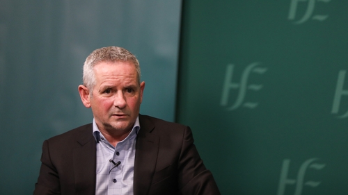 Paul Reid said the HSE is seeing a positivity rate of up to 50% in the community (File image, RollingNews.ie)