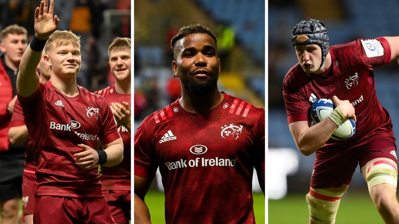 Ethan Coughlan (Ennis RFC), Daniel Okeke (Thomond RFC) and Eoin O'Connor (Waterpark RFC) were among those to make their debuts last week