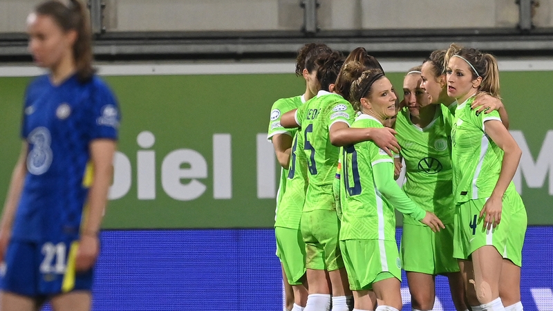 Wolfsburg finished top of Group A after a one-sided win