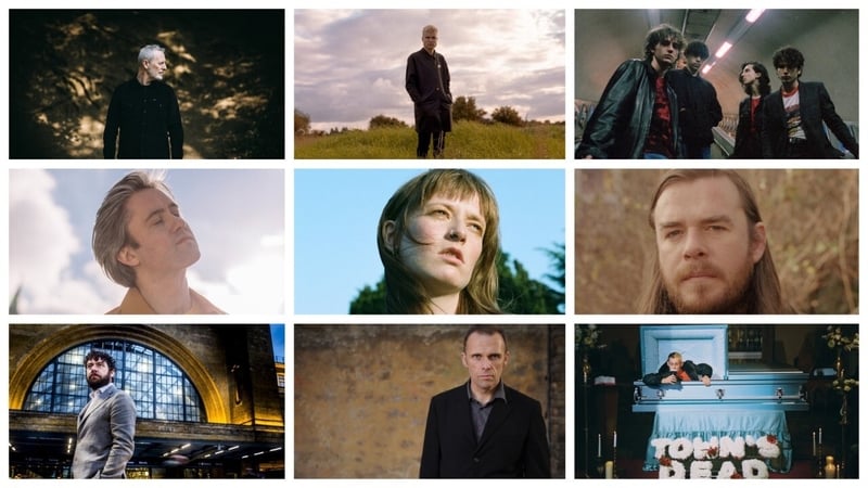 Clockwise from top left: Brendan Tallon, For Those I Love, Inhaler, Villagers, Orla Gartland, John Francis Flynn, Declan O'Rourke, Cathal Coughlan, Kojaque
