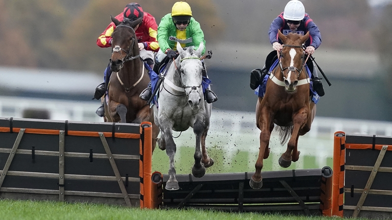 Buzz (green and yellow) had impressed in his two most recent starts under both codes