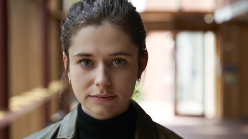 Alison Oliver as Frances in Conversations With Friends