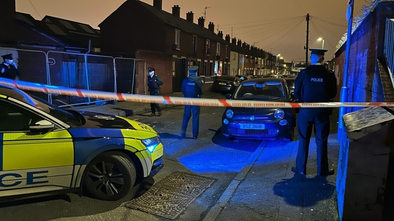 Mark Hall was shot dead in west Belfast yesterday