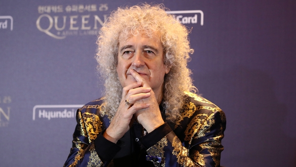 Queen guitarist Brian May says band is returning to "historic moment" to raise funds for Ukraine