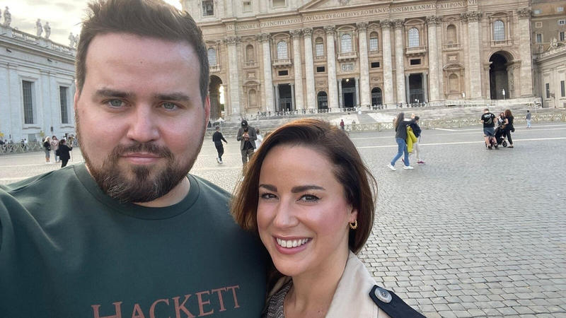 Gavin Callaghan and Emma Blint are due to get married on New Year's Eve