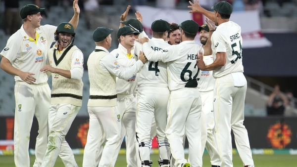Australia now lead 2-0 after a 275 run victory in Adelaide