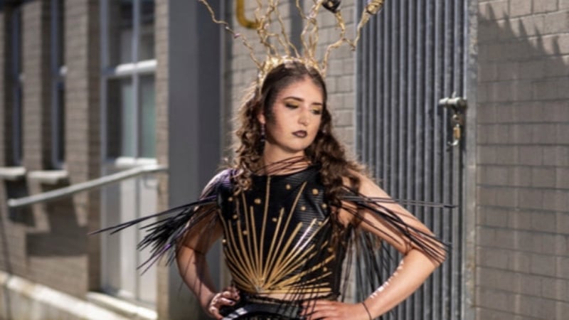 Snake-inspired design wins Junk Kouture Audience Award 2021