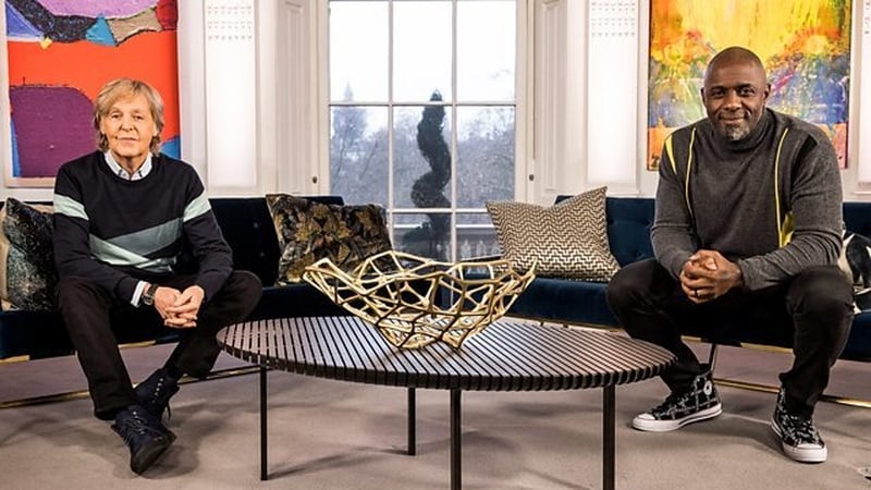 Idris Elba Meets Paul McCartney, 9.00pm, Virgin Media One