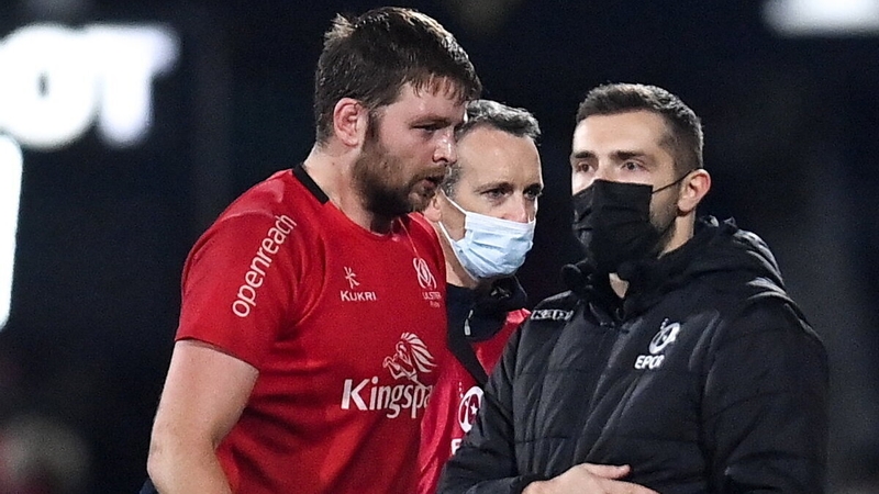 Iain Henderson suffered knee and hand injuries this year