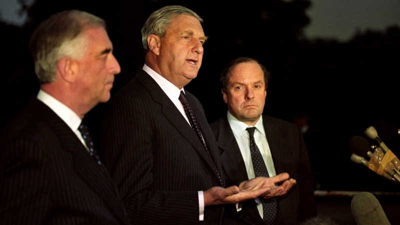 Sir Patrick Mayhew responding to the IRA ceasefire in 1994