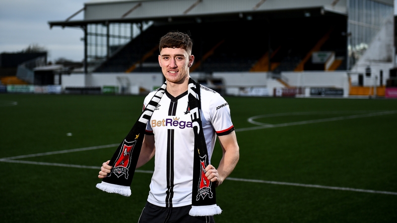 John Martin on the pitch at his new club