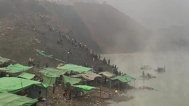 Authorities had initially said at least 70 more were feared missing after the landslide struck early yesterday