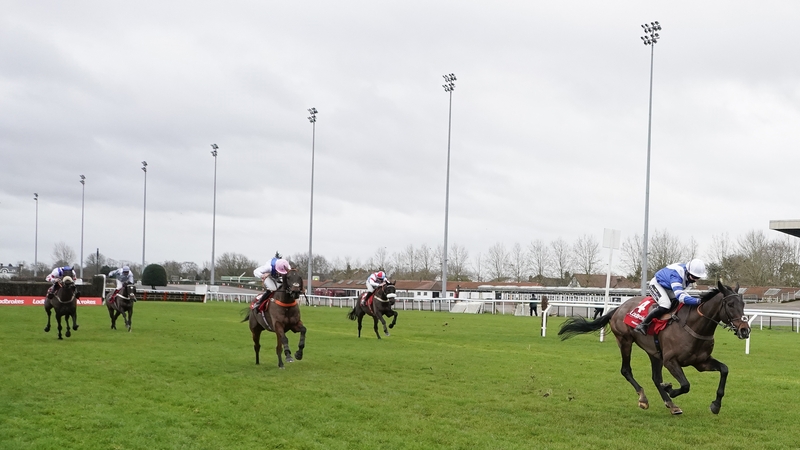 Bryony Frost on Frodon pull clear to win the 2020 King George