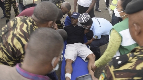 Serge Gelle was one of two people to survive the helicopter crash off the Madagascar coast
