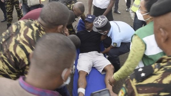 Serge Gelle was one of two people to survive the helicopter crash off the Madagascar coast