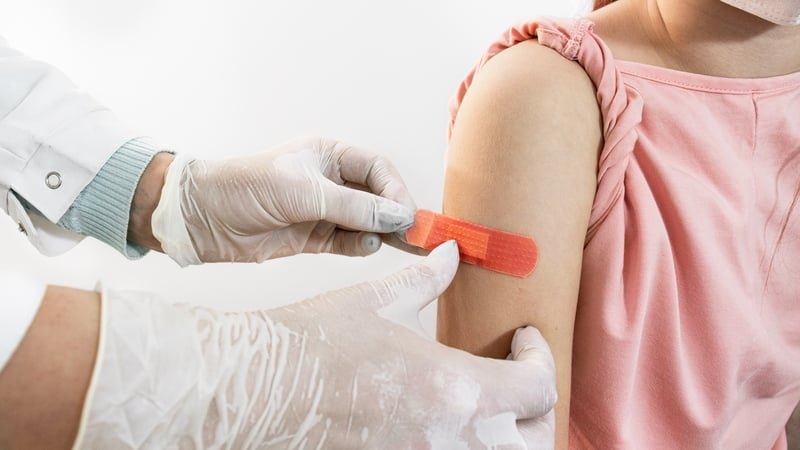 The vaccination portal will be open for parents to access from next week (Stock image)