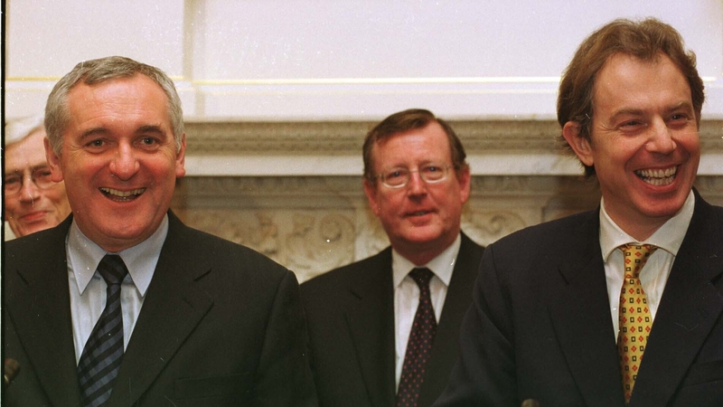 Trimble pressed Blair on cross-border bodies (Pic: RollingNews.ie)