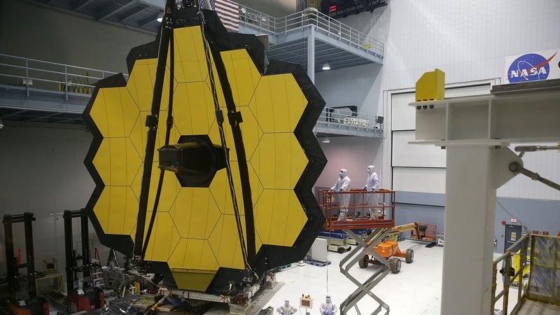 It was first spotted by the James Webb Space Telescope